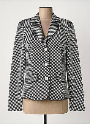 Blazer poches noir FRANK WALDER femme