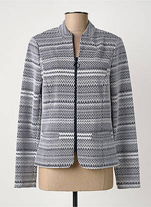 Veste casual epaulette noir FRANK WALDER femme