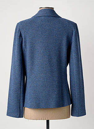 Blazer finition intérieure biaisée bleu SOMMERMANN femme