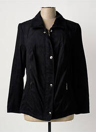 Veste casual epaulette noir ERFO femme