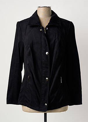 Veste casual epaulette noir ERFO femme