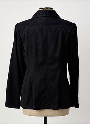 Veste casual epaulette noir ERFO femme