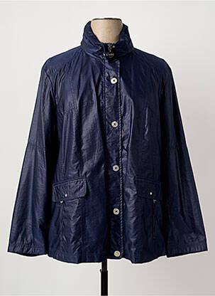 Coupe-vent poches a capuche bleu RABE femme