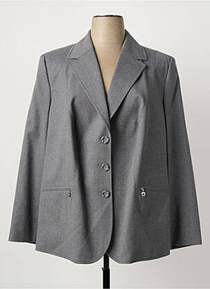 Blazer poches gris FRANK WALDER femme