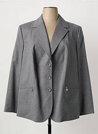 Blazer poches gris FRANK WALDER femme