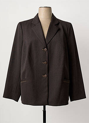Blazer poches marron GUY DUBOUIS femme