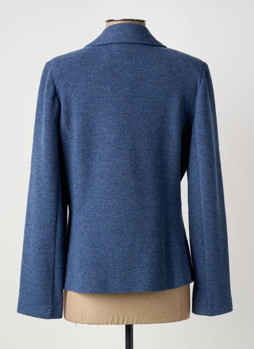 Blazer finition intérieure biaisée bleu SOMMERMANN femme
