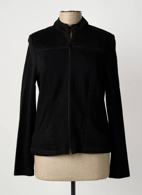 Veste chic manches longues noir FRANK WALDER femme