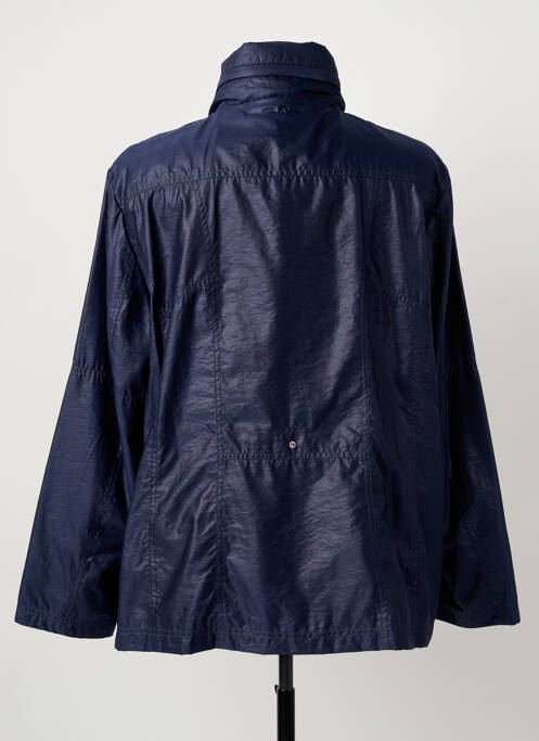 Coupe-vent manches longues a capuche bleu RABE femme