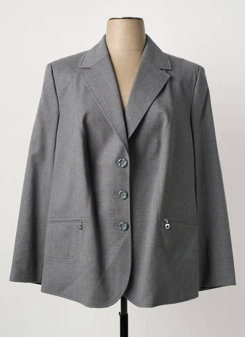 Blazer poches gris FRANK WALDER femme