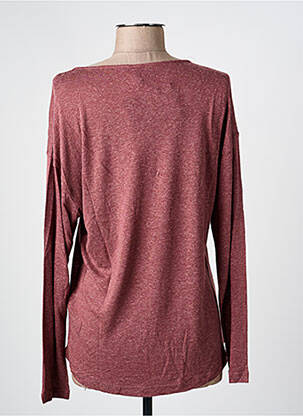 Top stretch manches longues rouge ONLY femme