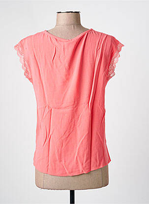 Top manches courtes manches courtes rose ONLY femme