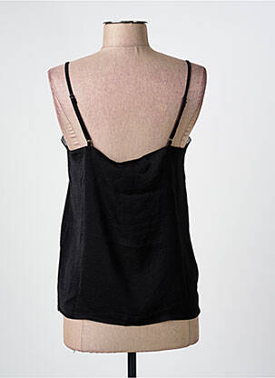 Top manches bretelles ajustables fines bretelles noir ONLY femme