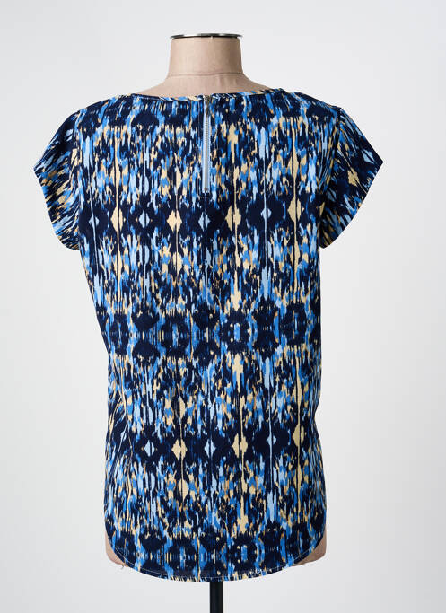 Top manches courtes manches courtes bleu ONLY femme