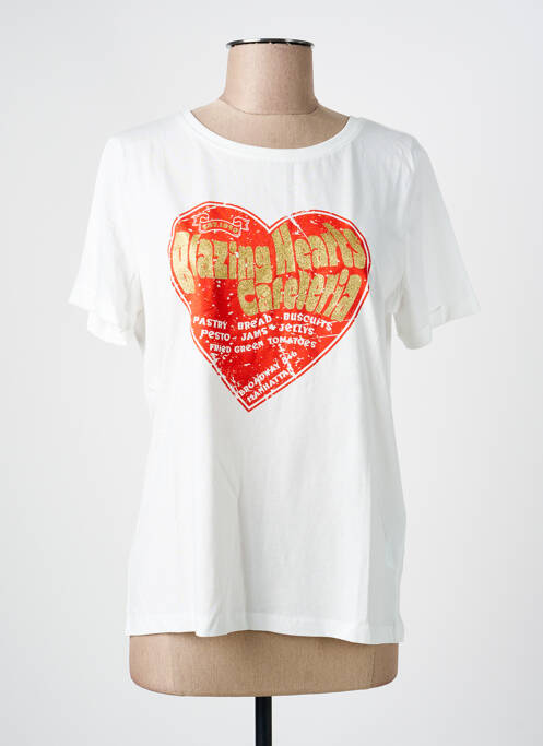 T-shirt blanc ONLY femme