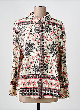 Chemisier beige GRACE & MILA femme