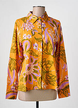 Chemisier orange GRACE & MILA femme