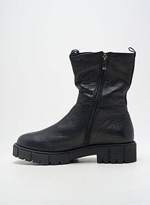 Bottines/boots matière lisse talon de 4 à 6cm noir CAPRICE femme