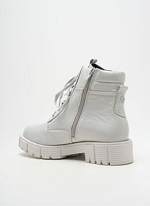 Bottines/boots fourrée talon plat jusqu'à 3cm gris CAPRICE femme