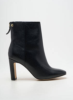 Bottines/boots tissage satiné talon de 7 à 9cm noir CAPRICE femme