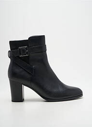 Bottines/boots matière lisse talon de 7 à 9cm noir CAPRICE femme