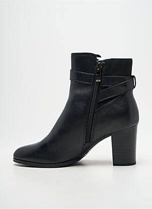 Bottines/boots matière lisse talon de 7 à 9cm noir CAPRICE femme