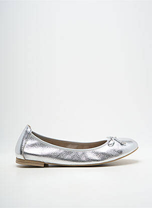 Ballerines argent CAPRICE femme