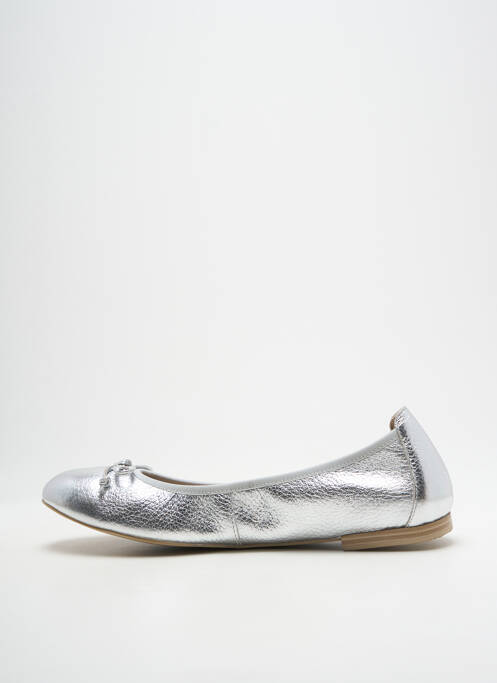 Ballerines argent CAPRICE femme