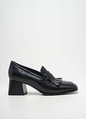 Mocassins carré talon de 4 à 6cm noir CAPRICE femme