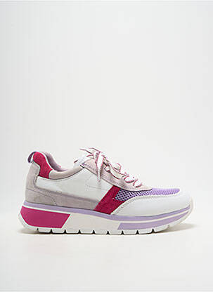 Baskets bout rond talon de 4 à 6cm violet CAPRICE femme