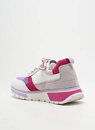 Baskets bout rond talon de 4 à 6cm violet CAPRICE femme