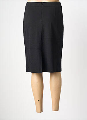 Jupe mi-longue stretch noir FRANK WALDER femme