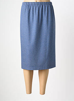 Jupe mi-longue bleu GUITARD femme