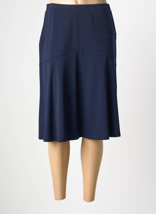 Jupe mi-longue taille normale bleu KARTING femme