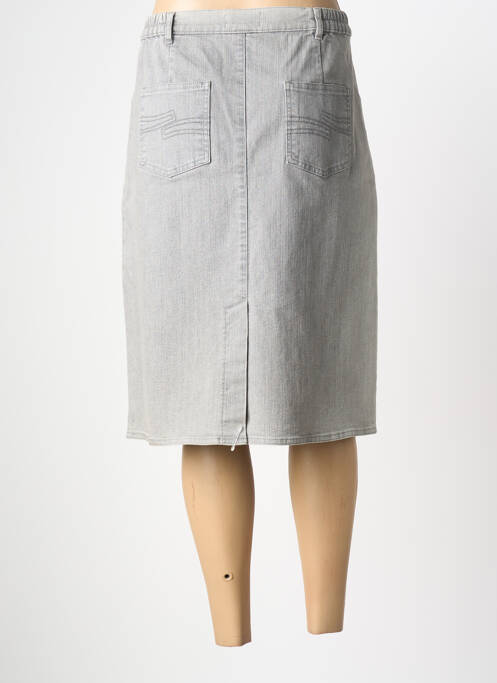 Jupe mi-longue gris KARTING femme