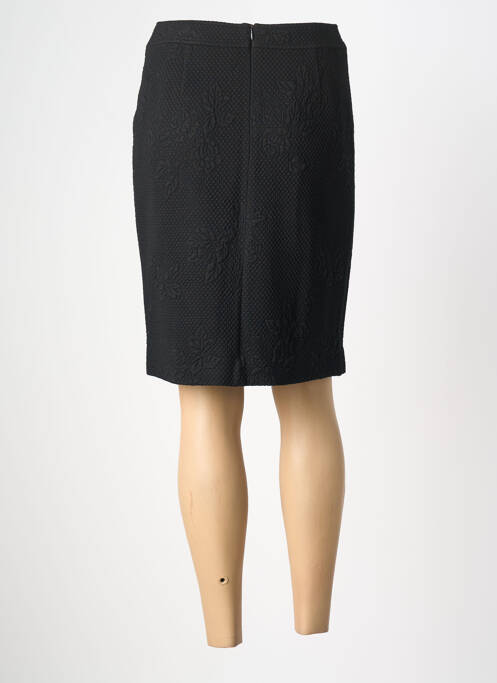 Jupe mi-longue noir FRANK WALDER femme