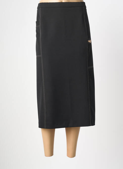 Jupe mi-longue noir KARTING femme