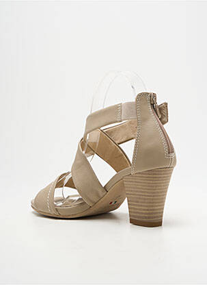 Sandales/nu pieds talon bottier talon de 7 à 9cm beige NERO GIARDINI femme