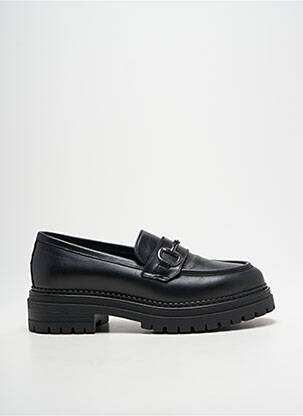 Mocassins matière lisse talon de 4 à 6cm noir NERO GIARDINI femme