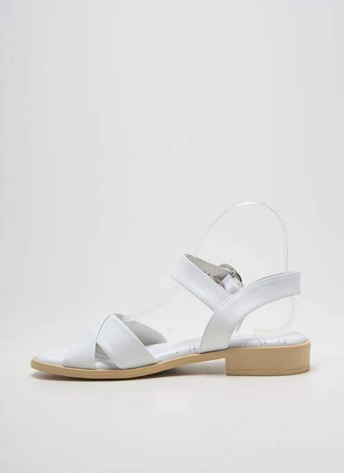 Sandales/Nu pieds blanc NERO GIARDINI femme