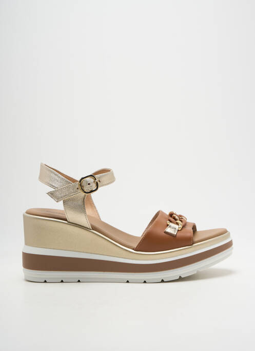 Sandales/Nu pieds or NERO GIARDINI femme