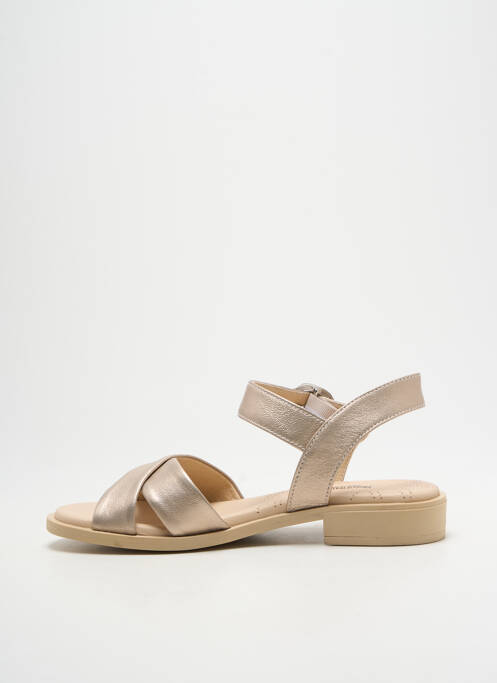 Sandales/Nu pieds or NERO GIARDINI femme