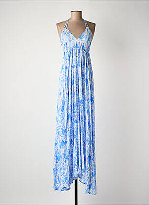 Robe longue bleu ROSA FASHION femme