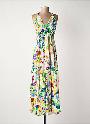 Robe longue jaune KILKY femme