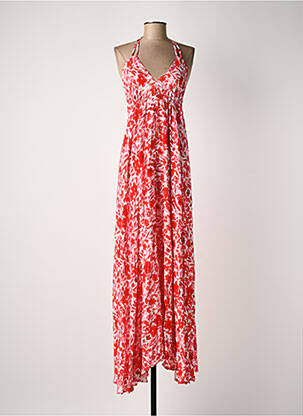 Robe longue rouge ROSA FASHION femme