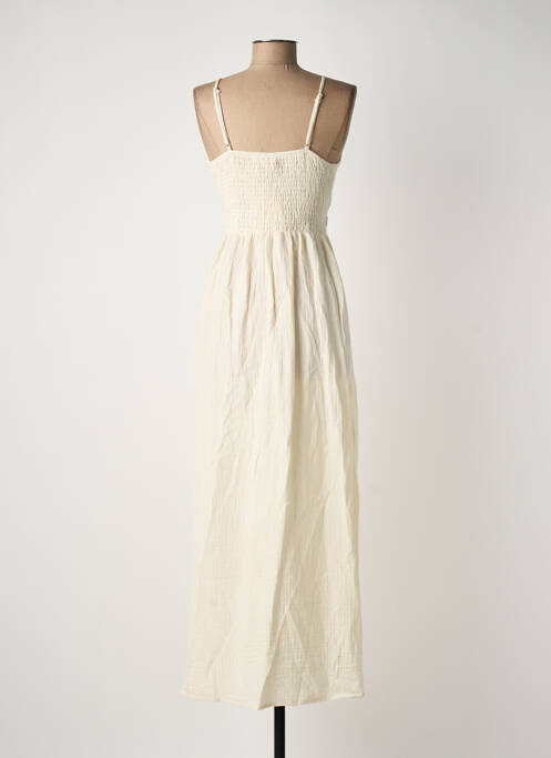 Robe longue beige ELENA Z femme