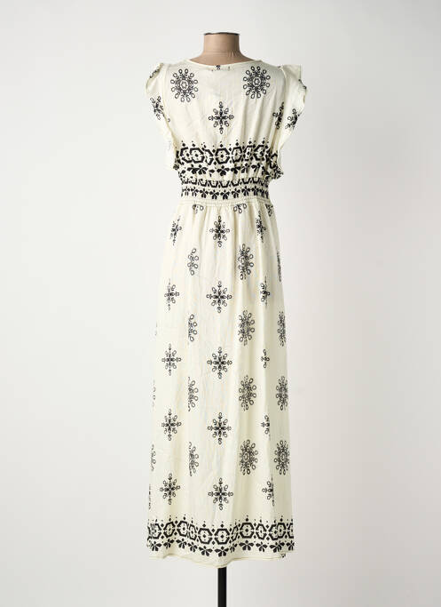 Robe longue beige ELENA Z femme