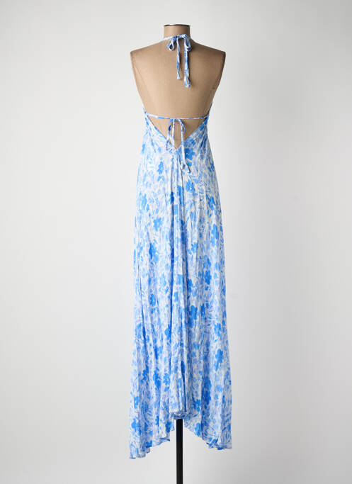 Robe longue bleu ROSA FASHION femme