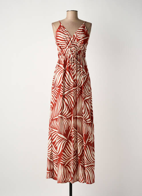 Robe longue orange OU FASHION femme