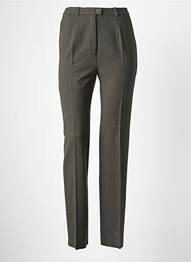 Pantalon slim poches taille haute gris KARTING femme